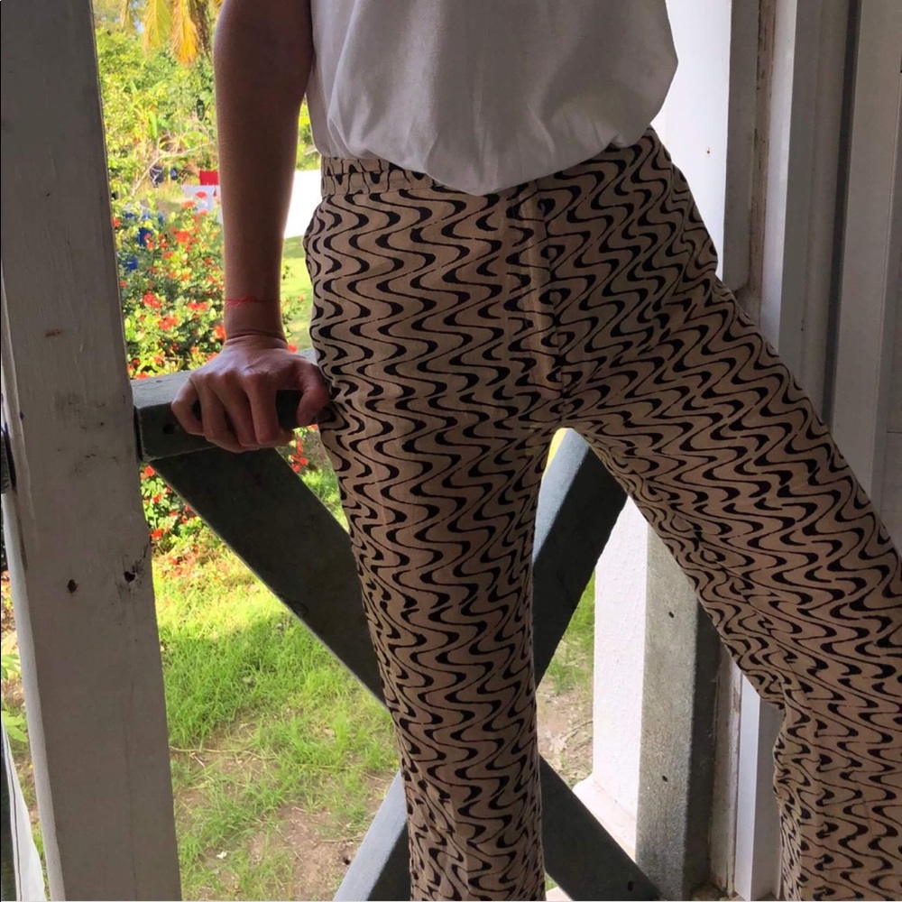 Gimaguas wavy print pants NWOT